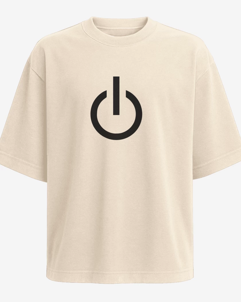 Polera Oversize Beige de On / Off