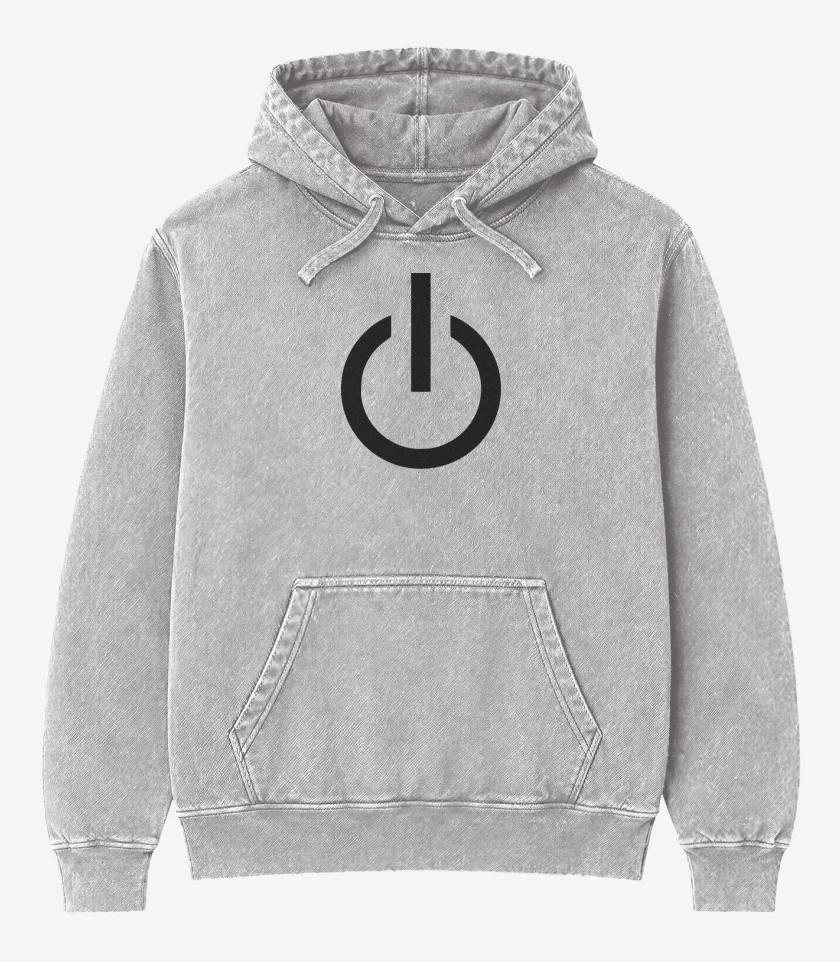 Poleron Canguro Acid Wash On / Off