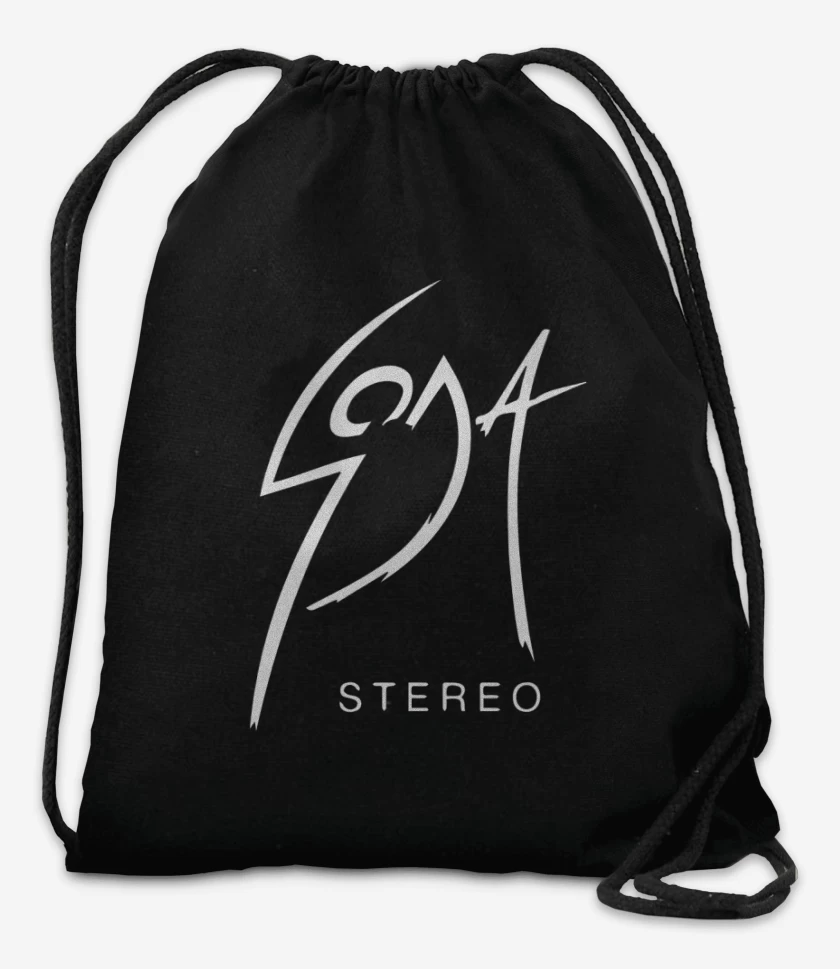 Mochila Negro de soda estereo
