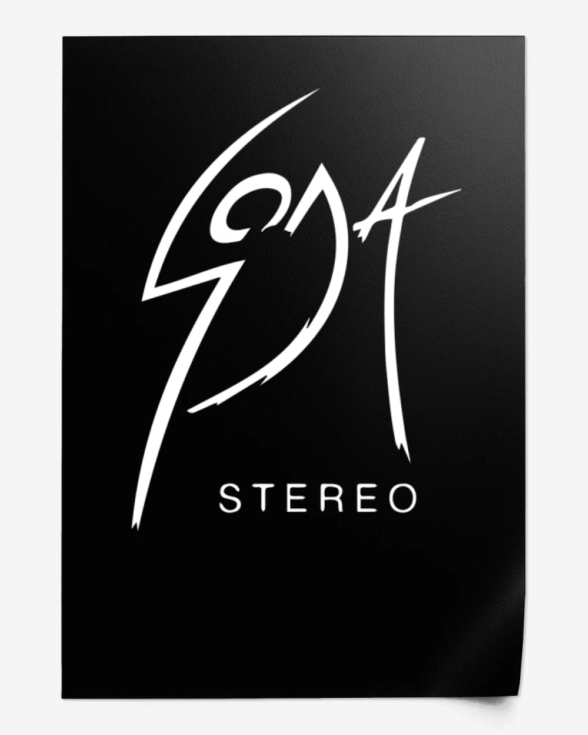 Print Negro de soda estereo