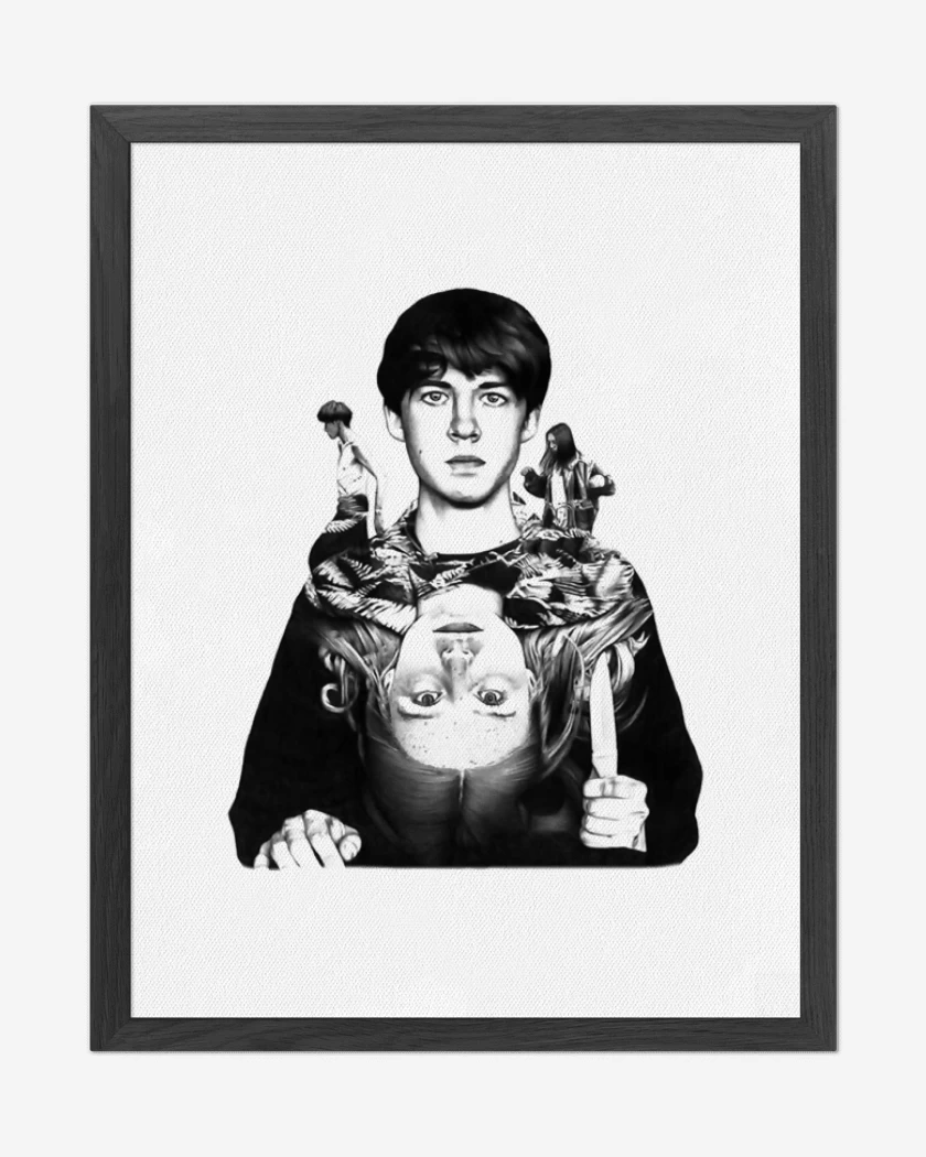 Cuadro decorativo Blanco de the end of the fucking world