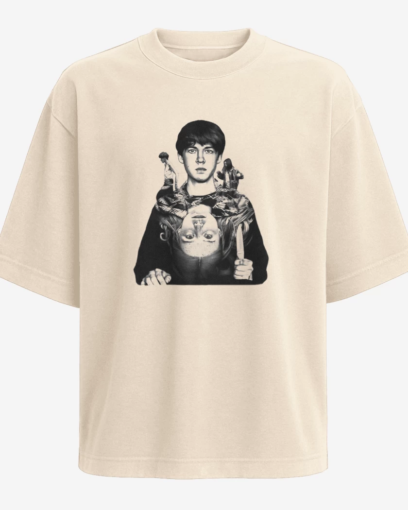 Polera Oversize Beige de the end of the fucking world