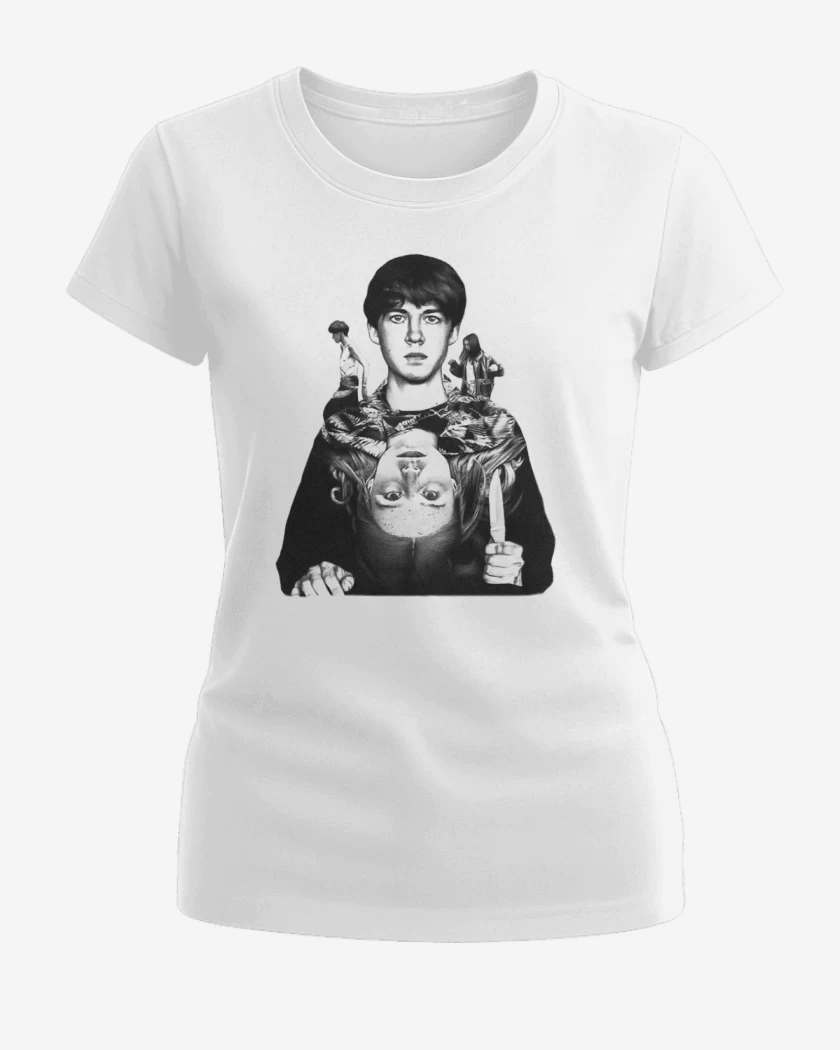 Polera de Mujer Blanco de the end of the fucking world