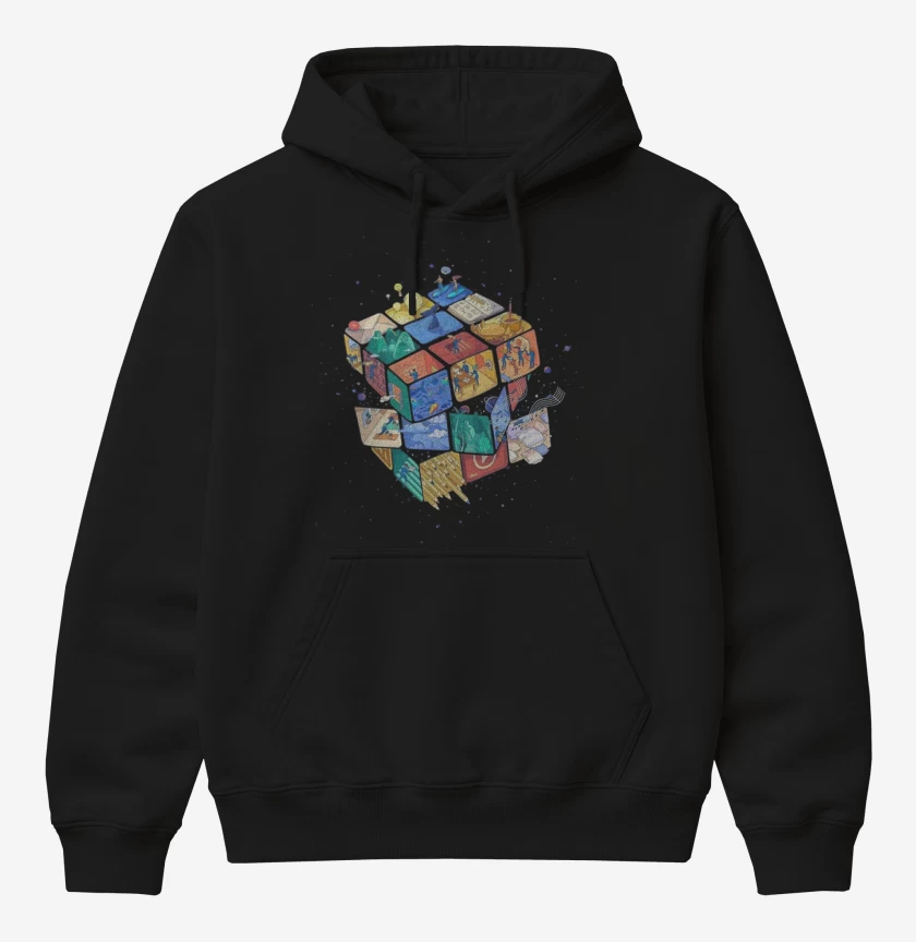 Poleron Canguro básico Rubik color 