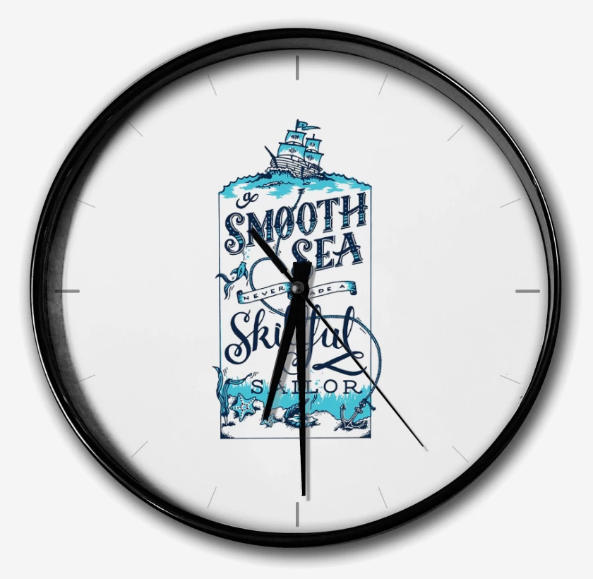 Reloj Blanco de Barquito