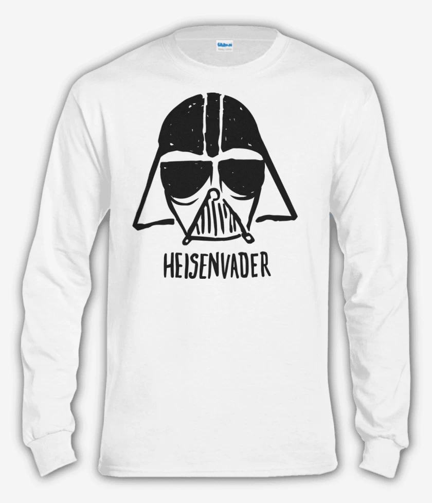 Polera manga larga Blanco de Heisenvader