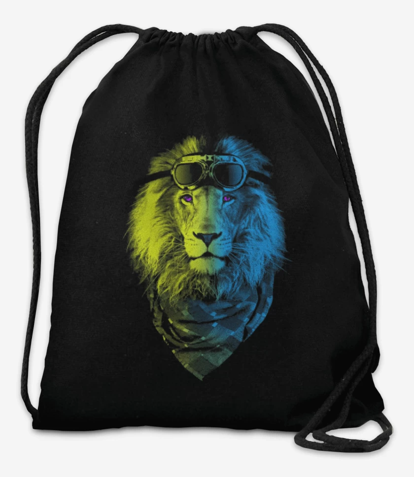 Mochila Negro de Lyon colors 