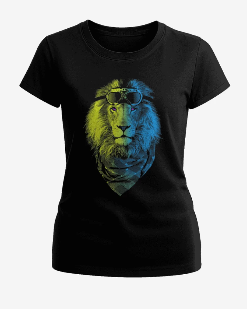 Polera de Mujer Negro de Lyon colors 