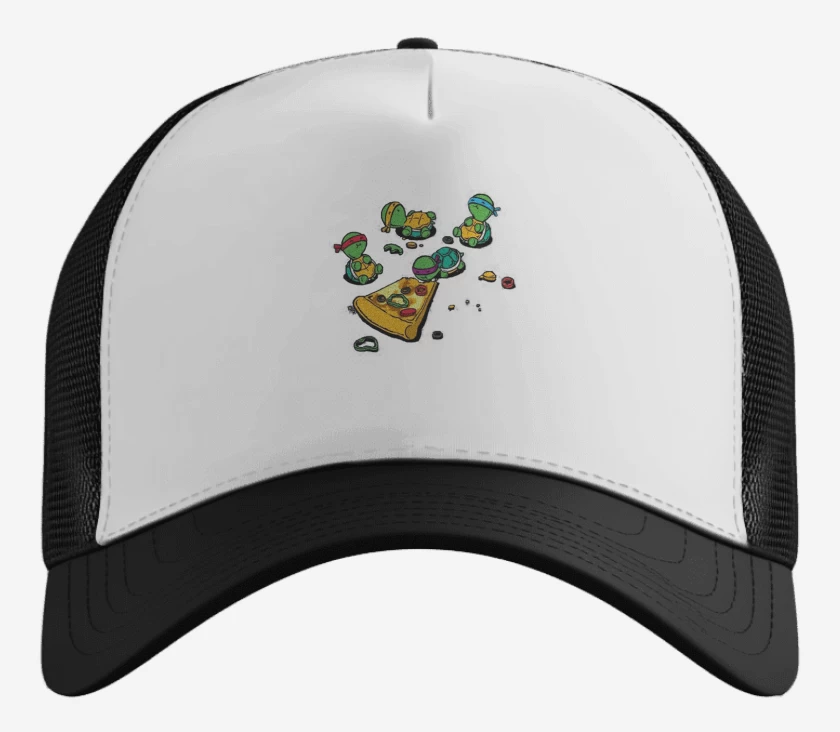 Gorro Tortuguitas pizza 