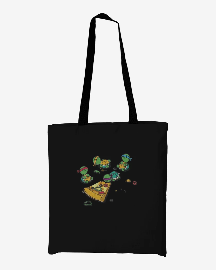 Totebag Tortuguitas pizza 