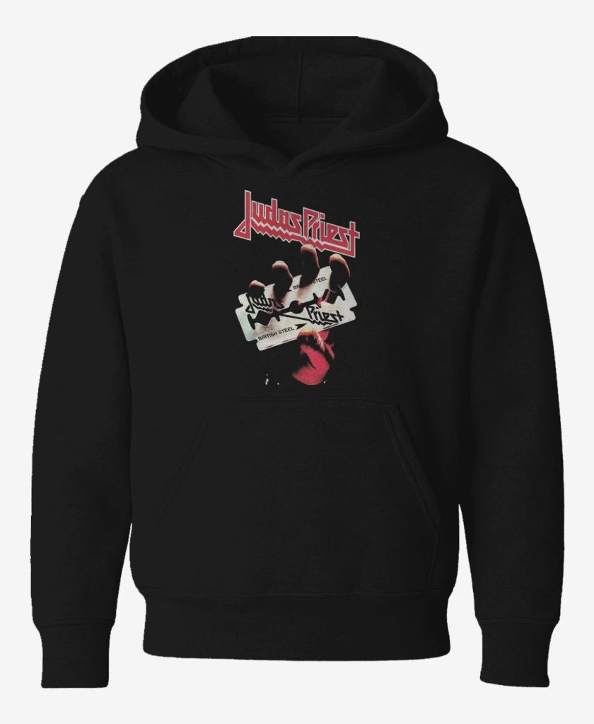 Poleron de niño Negro de Judas Priest 1 