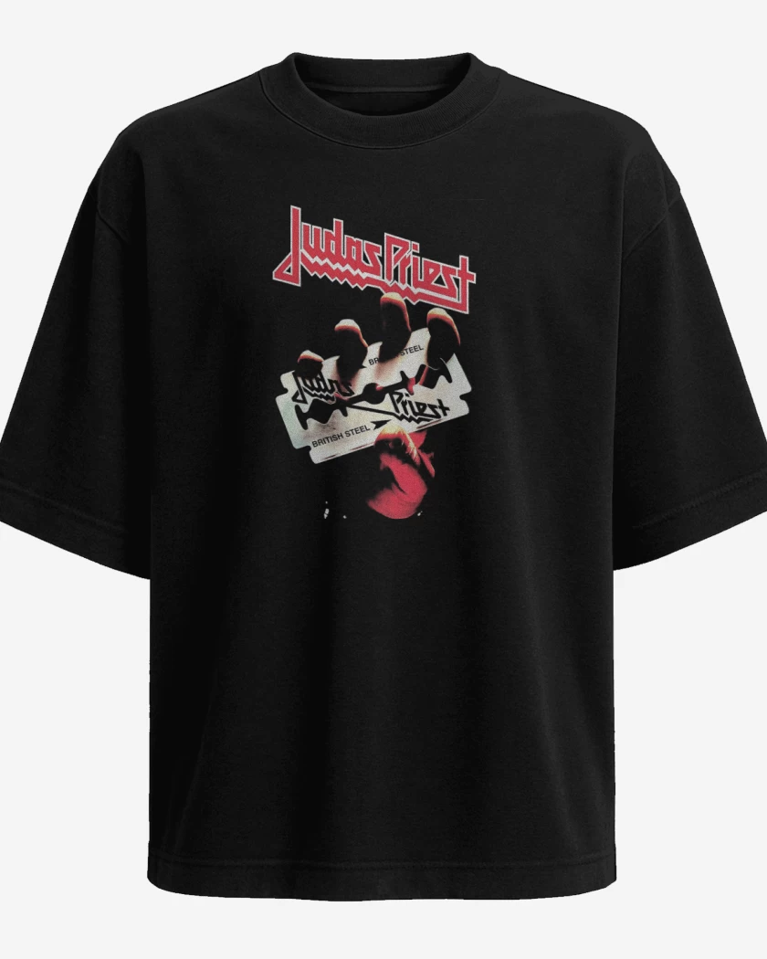 Polera Oversize Judas Priest 1 