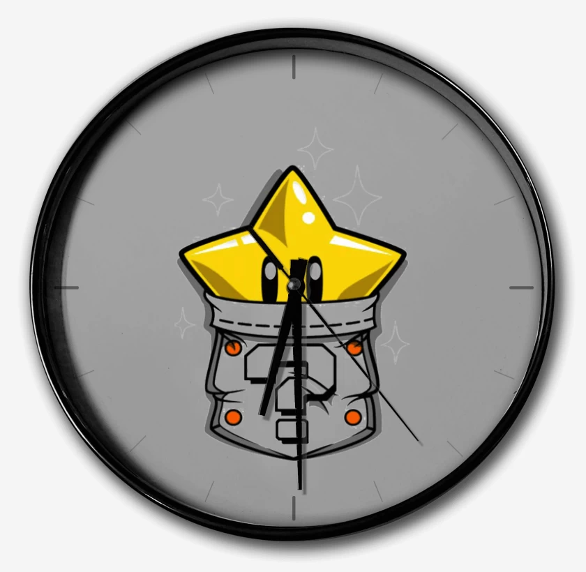Reloj Gris Melange de Estrella de bolsillo