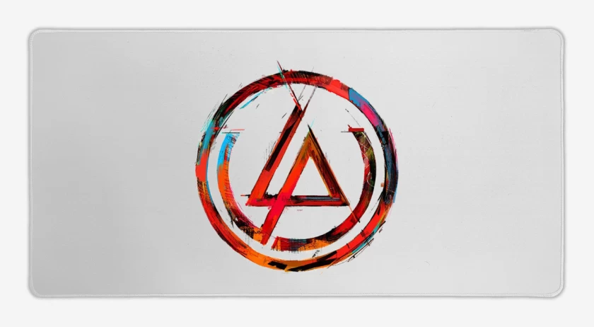 Mouse pad Gamer Blanco de Linkin park 2