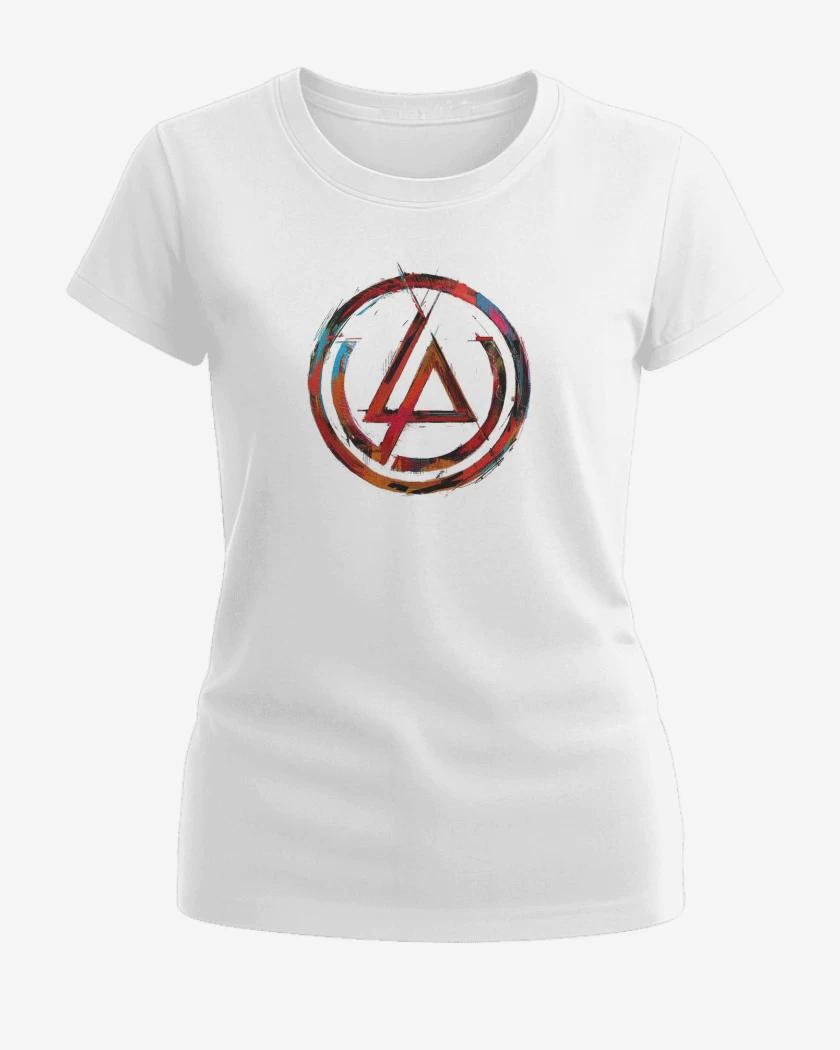Polera de Mujer Blanco de Linkin park 2