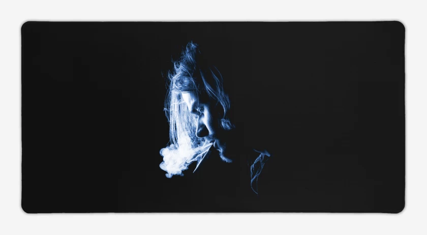 Mouse pad Gamer Negro de Kurt 