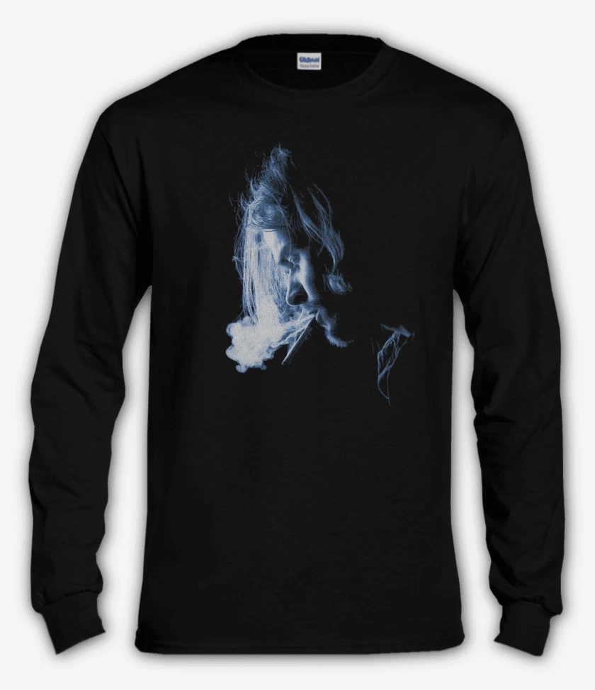 Polera manga larga Negro de Kurt 