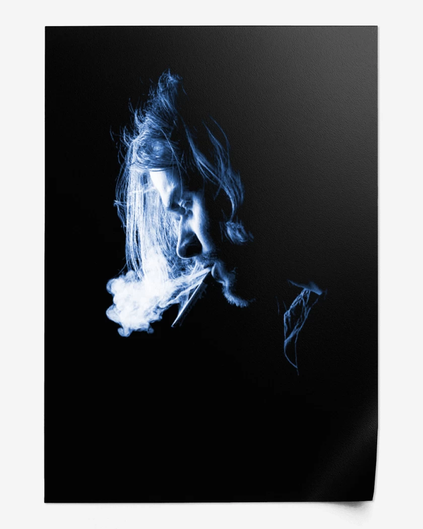 Print Negro de Kurt 