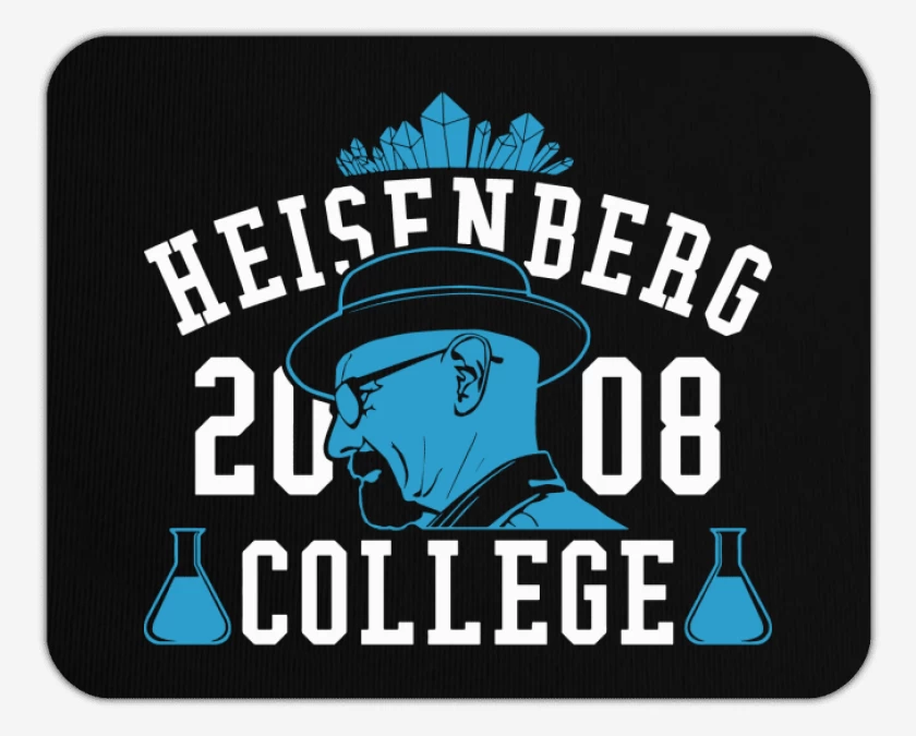 Mousepad Negro de Heisenberg College