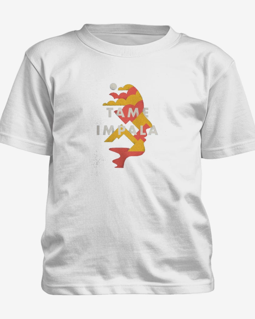 Polera de niño Blanco de Tame Impala