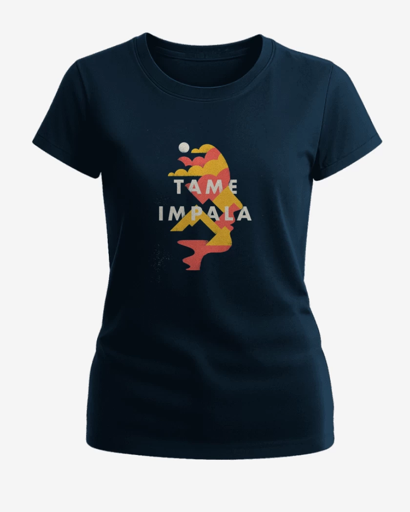 Polera de Mujer Azul Marino de Tame Impala