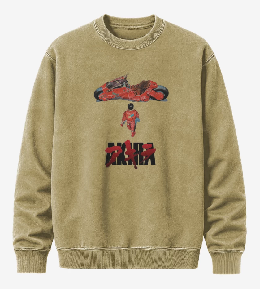 Poleron Polo Acid Wash Beige de Akira 3