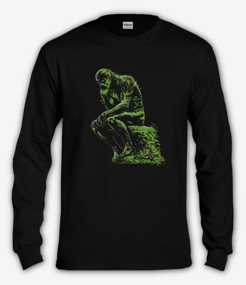 Polera manga larga Negro de Swamp Think