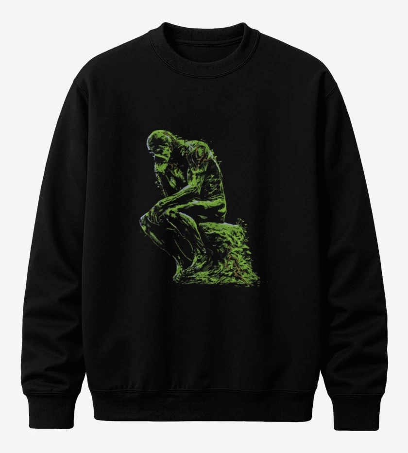 Poleron polo Negro de Swamp Think
