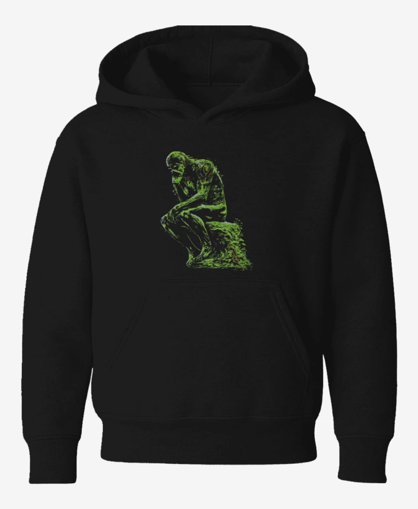 Poleron de niño Negro de Swamp Think
