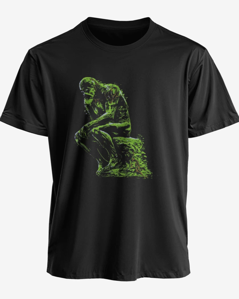 Polera premium Negro de Swamp Think