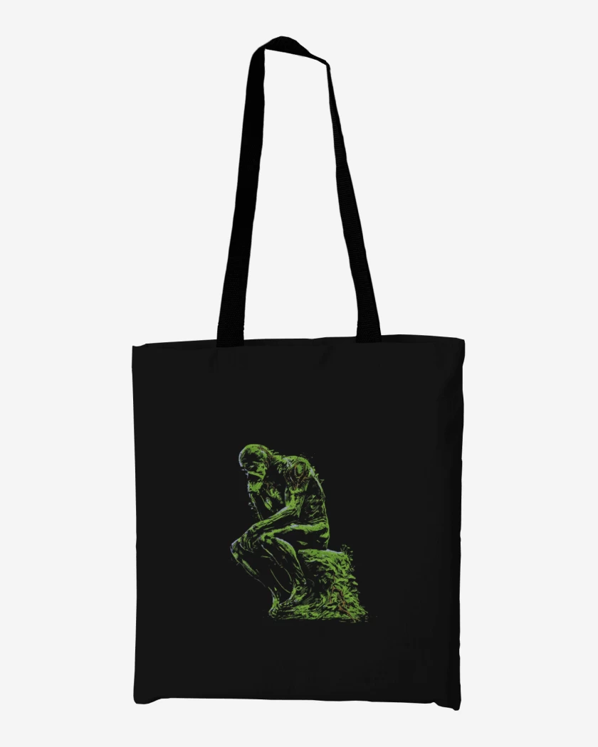 Totebag Negro de Swamp Think