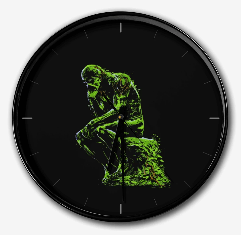 Reloj Negro de Swamp Think