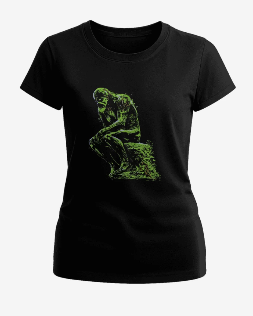 Polera de Mujer Negro de Swamp Think