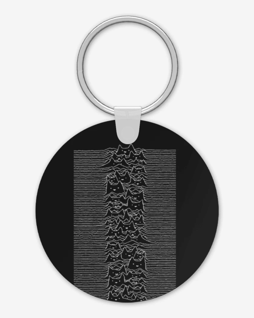 Llavero Negro de cat division