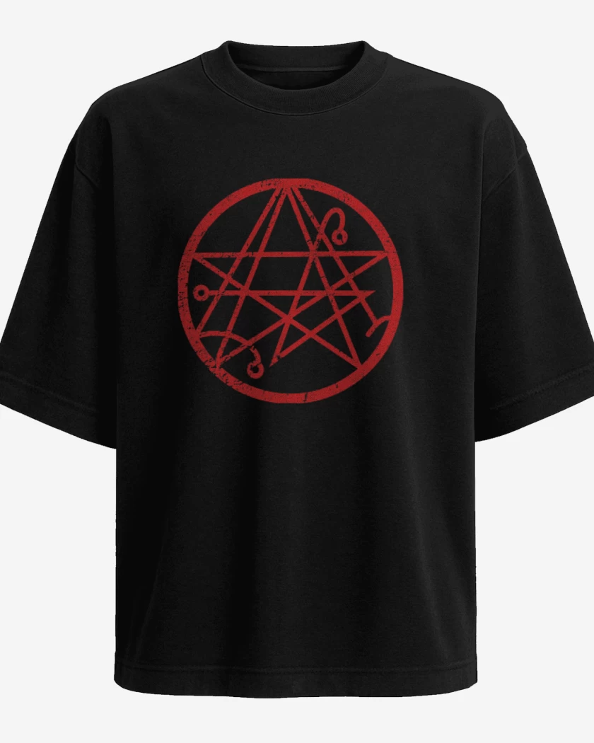 Polera Oversize necronomicon