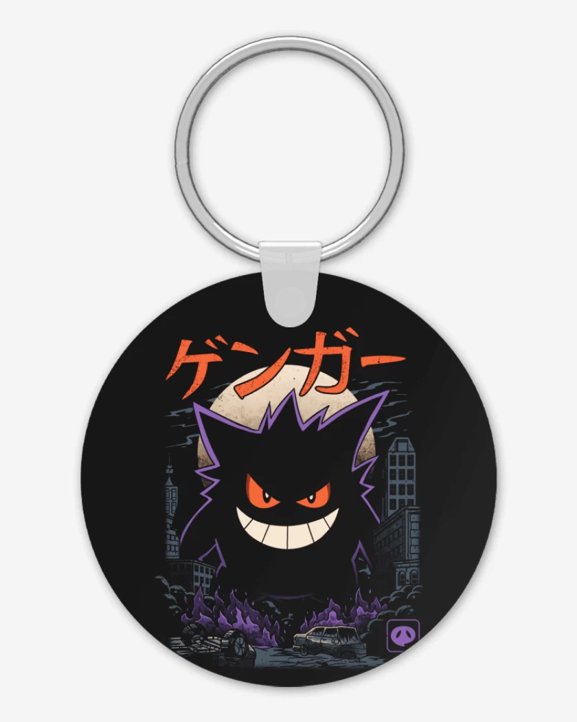 Llavero Gengar Godzilla