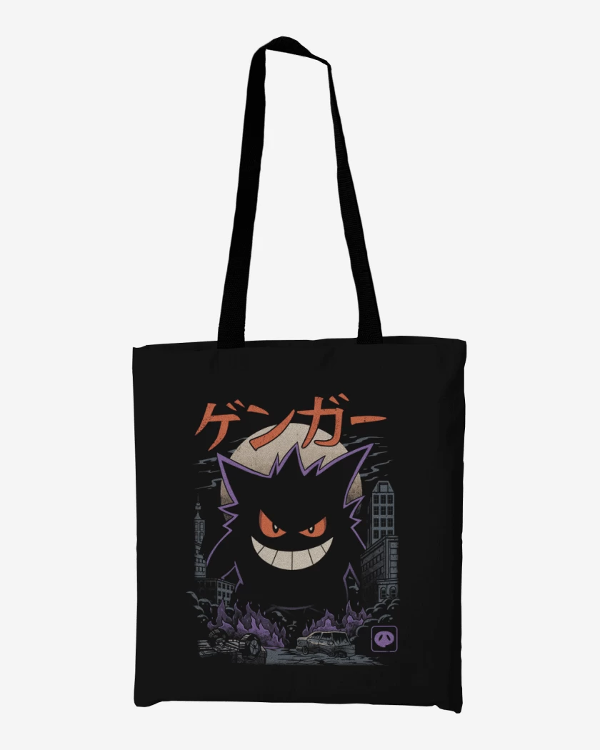 Totebag Gengar Godzilla