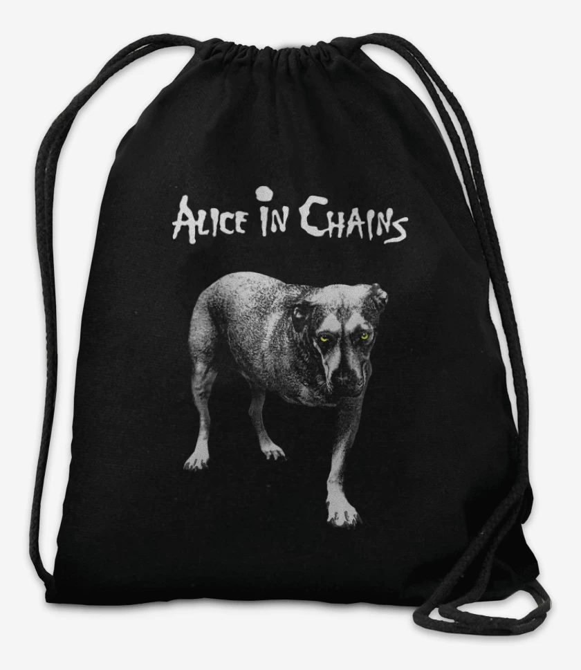 Mochila Negro de Alice in chains homonimo