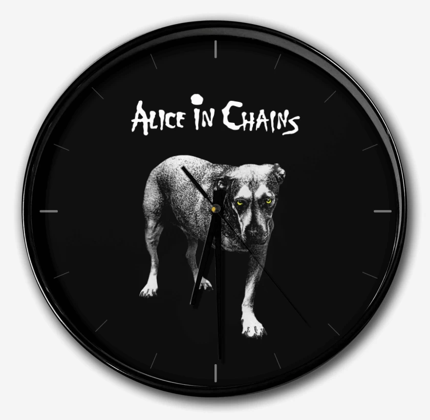 Reloj Negro de Alice in chains homonimo