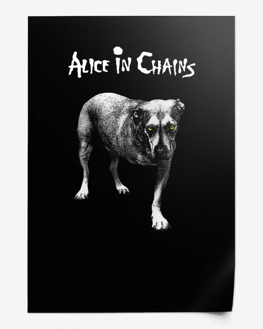 Print Alice in chains homonimo