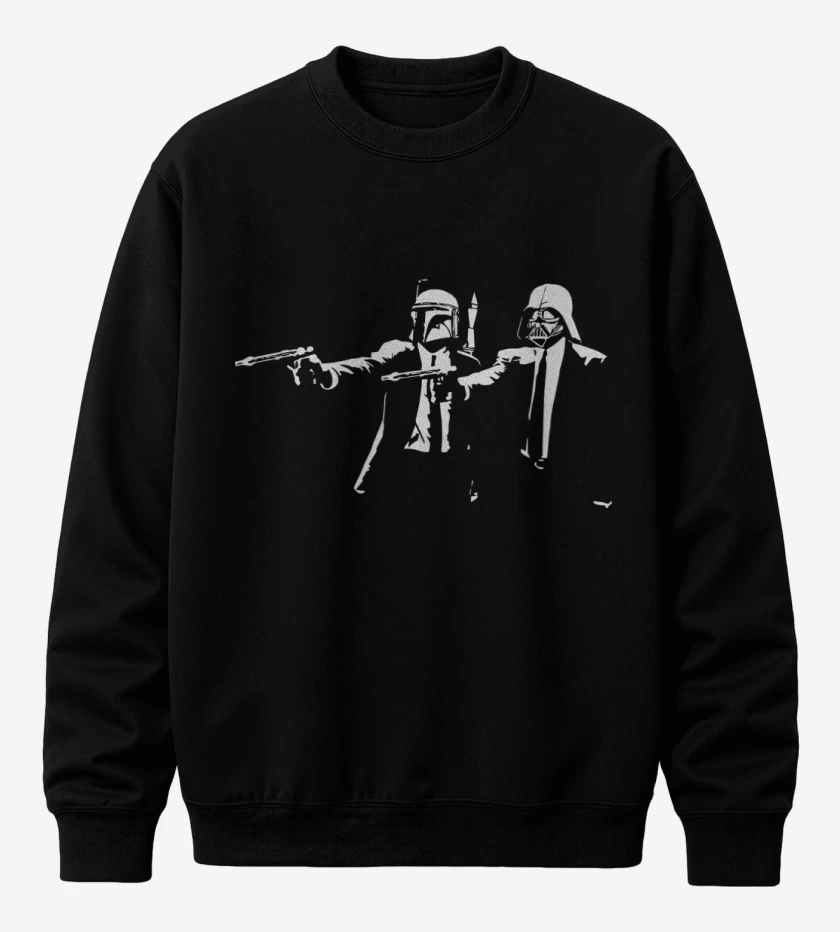 Poleron polo Negro de Star Wars - Pulp Fiction