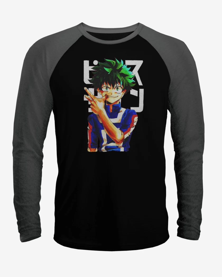 Polera Raglan Boku no hero 3