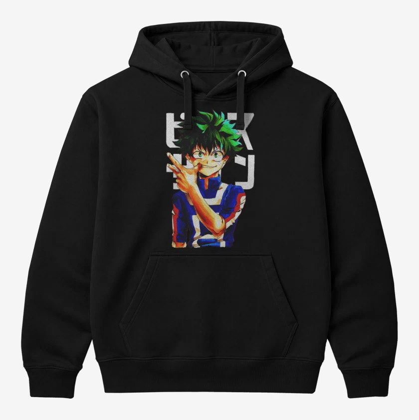 Polerón Canguro Negro de Boku no hero 3
