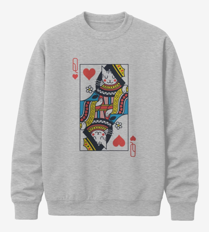 Poleron polo Queen cat