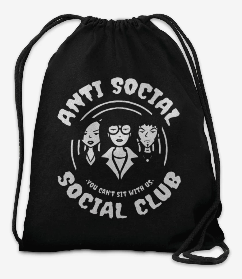 Mochila Negro de Antisocial socialClub