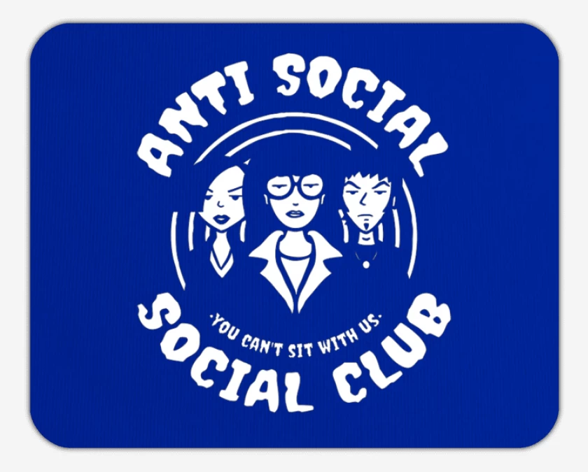 Mousepad Antisocial socialClub