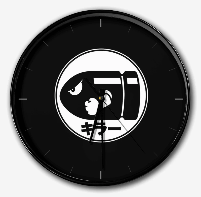 Reloj Negro de bill la bala