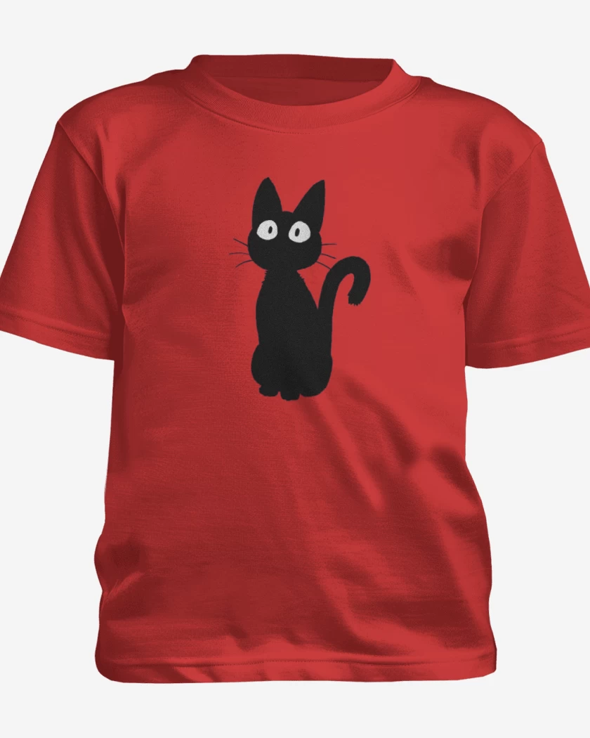 Polera de niño Rojo de gatit@ 02