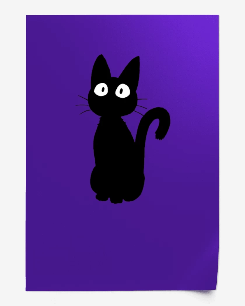 Print Morado de gatit@ 02