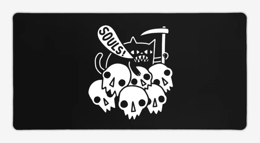 Mouse pad Gamer Gatito de la muerte 02